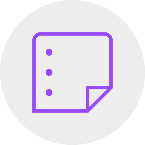 Icono pasos sencillos